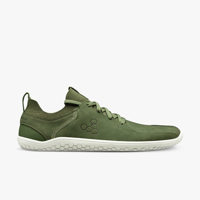 Vivobarefoot Everyday: Vivobarefoot Primus Knit Lux Shoes Mens GRZ695817 Green